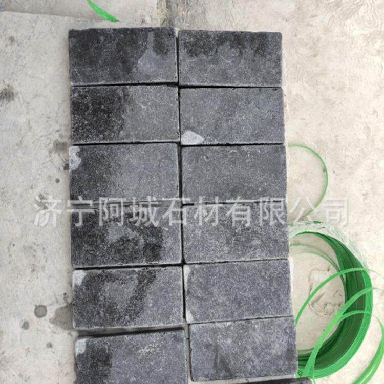 仿古面青石文化石路园林工程铺路石砖铺路青石石板台阶石