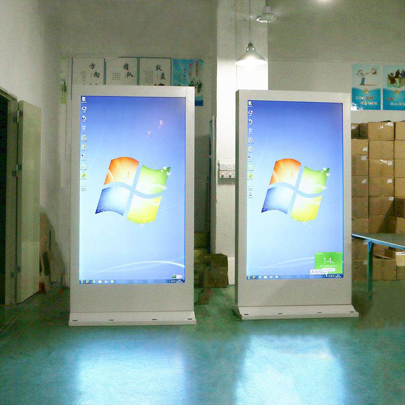 75寸立式室内外高清液晶大屏广告机 户外4k触摸查询终端厂家直销