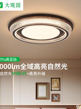 大观园卧室吸顶灯2025年新款复古餐厅书房灯中古风卧室吸顶灯357L