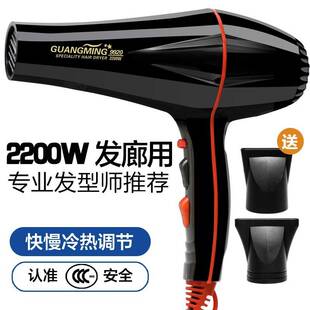 官方正品 9920大功率2200W冷热风家用发廊恒温护发 光明电吹风RCT