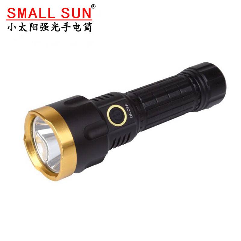 官方正品小太阳T103A高亮度朗明纳斯灯珠强光手电筒Type-C充电防