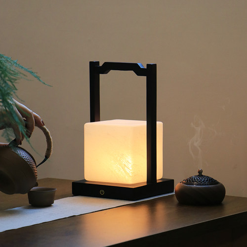 新中式小台灯客厅茶桌桌面轻奢装饰摆件宋代美学卧室床头氛围灯