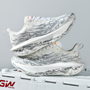 正品拨云见日男女跑鞋科技心跳专业马拉松竞速碳板运动鞋跑步透气