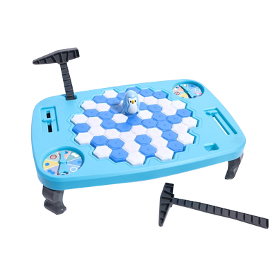 两人互动亲子互动企鹅敲冰玩具