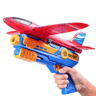 儿童软弹枪玩具手枪男孩7一9岁子弹射击枪械类发射器弹射飞机小枪