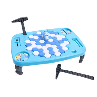 敲冰块拯救企鹅破冰玩具4岁6专注力桌游男孩儿童女孩益智思维训练