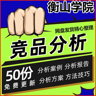 产品经理项目管理竞品分析交互设计市场需求文档范本模板