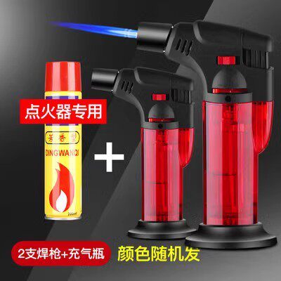 烟具防风点火器喷火枪商务直充创意个性点艾灸专用雪茄焊枪火机
