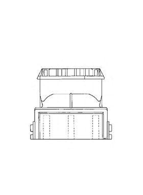 Bos1928402603 Jetronic / Connector 6P / SWS / Code 1 / Black