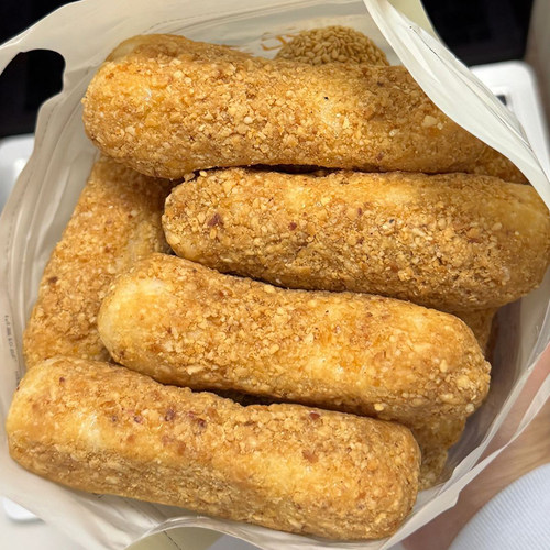 福建特产花生枣夹心麻枣传统糕点心怀旧芝麻棒解饿小零食小吃休闲