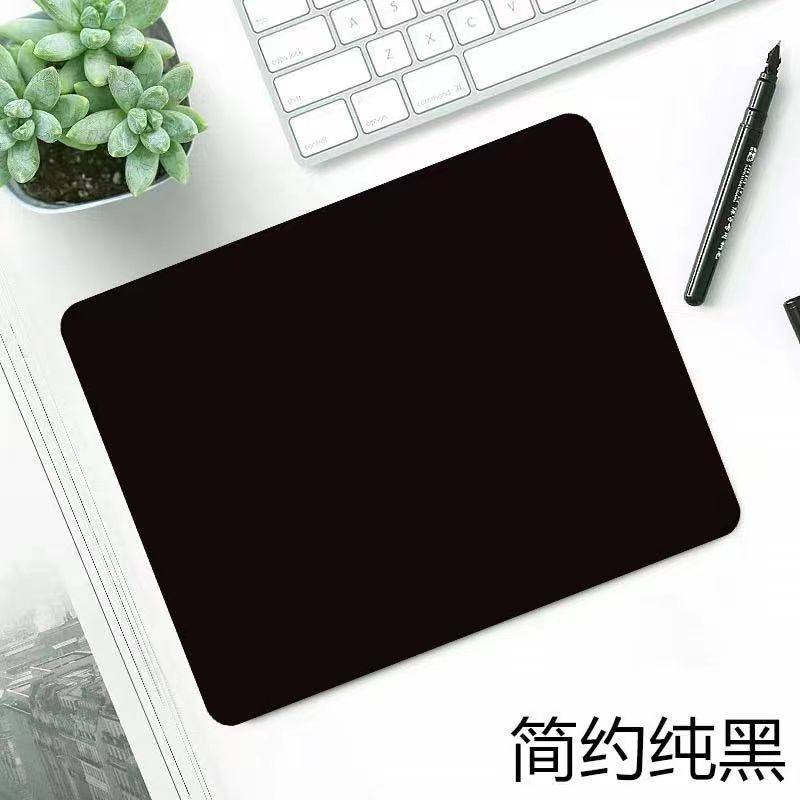 鼠标垫四周锁边电脑显示器笔记本防水小号