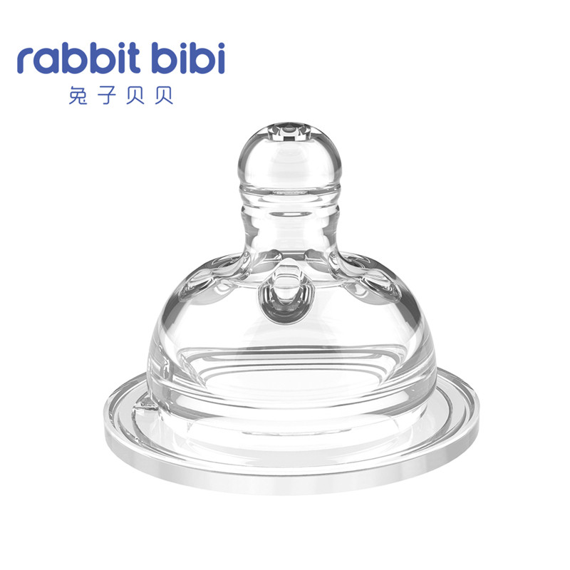 Rabbit兔子贝贝奶嘴软仿母乳真儿疯狂促销宽口径优质爆款硅胶宝宝