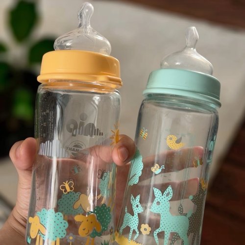 适配Nip/昵哺宽口奶瓶配件奶嘴纳米银食品级硅胶吸管嘴直饮嘴鸭嘴