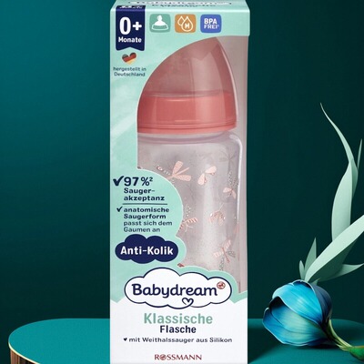 babydream宽口径奶瓶配件奶嘴食品硅胶一口吸式吸管嘴直饮嘴鸭嘴