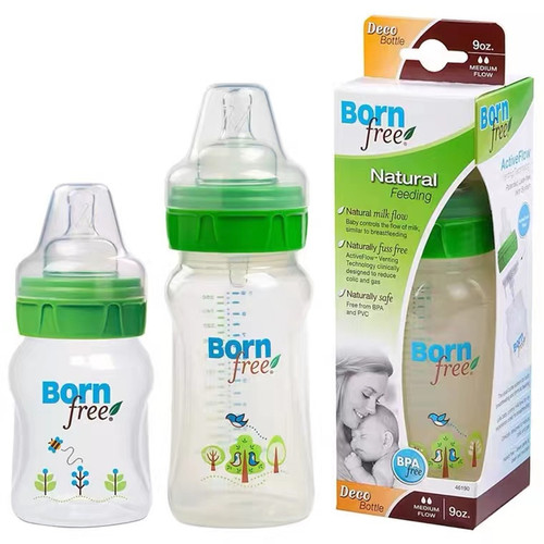 Bornfree老款奶瓶奶嘴配件硅胶一口吸管直饮嘴奶嘴鸭嘴