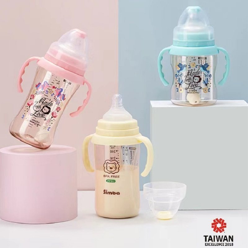 simba小狮王辛巴奶瓶奶嘴配件宽口婴儿纳米银吸管直饮嘴奶嘴鸭嘴