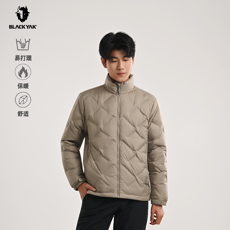 BLACKYAK布来亚克羽绒服男25秋冬户外轻量防风保暖90鹅绒服WYM651