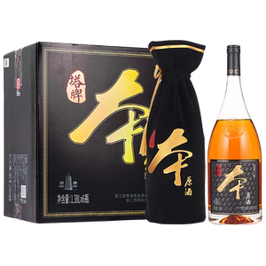 塔牌黄酒2015本原酒1.38L*6瓶
