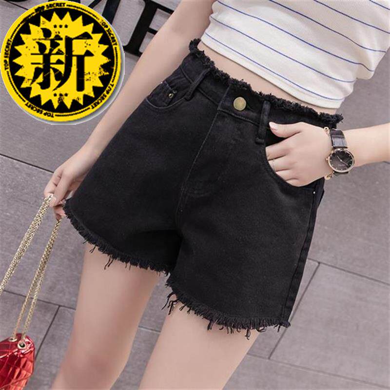 薄款包臀宽松加大码阔腿超火春秋款短款夏a款浅蓝色牛仔短裤女高|msdalam kategori Butik wanita / wanita, seluar jeans - dari Buy2taobao.com untuk memberikan perkhidmatan ejen Taobao profesional membeli