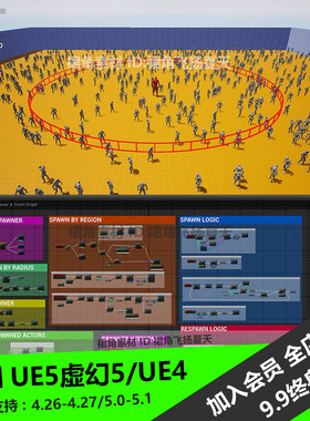 UE5虚幻4 人工智能优化器工具AI Optimizer 游戏素材