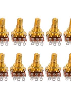 10个装 吉他电位器 金色吉他电子 A250K B250K A500K B500K小电子