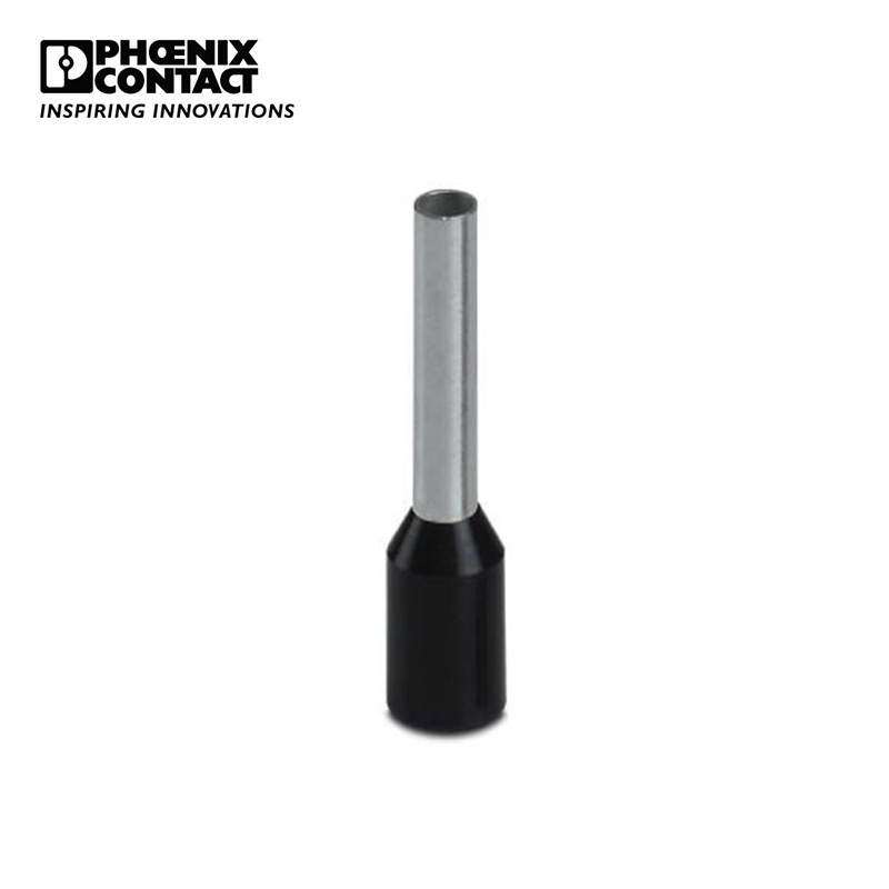 菲尼克斯 接线端子附件冷压头 - AI 1,5 - 8 BK-1000-3200917