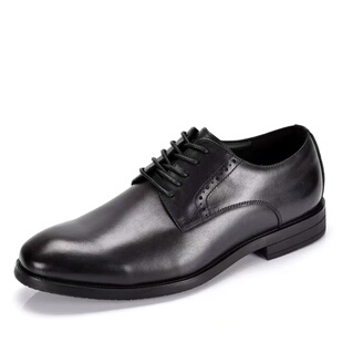 Haan 男鞋 歌涵男士 黑色系带舒适透气商务皮鞋 C34602 真皮经典 Cole