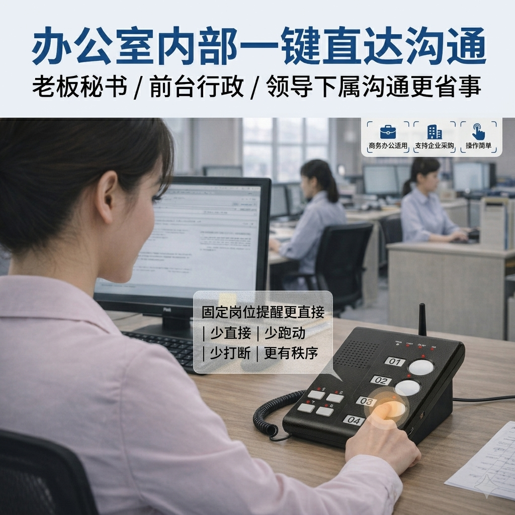 多嘴猫商务呼无线办公呼叫双向对讲办公室老板秘书领导下属商务呼无线电话办公电话内部呼叫无线双向通话