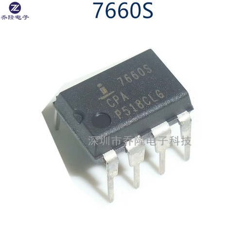 原装正品  ICL7660SCPAZ  ICL7660S  7660S DIP-8  开关稳压器