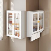 厕所卫生间马桶上方置物架免打孔壁挂储物墙壁柜浴室洗手间收纳柜