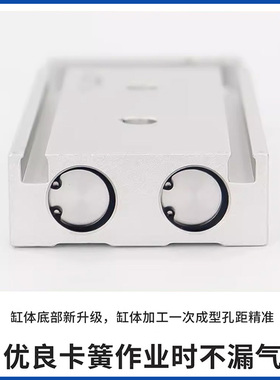 新款KLH金龙发/CXSM系列/双轴气缸/滑动轴承型/KCXSM6/10/15/现货