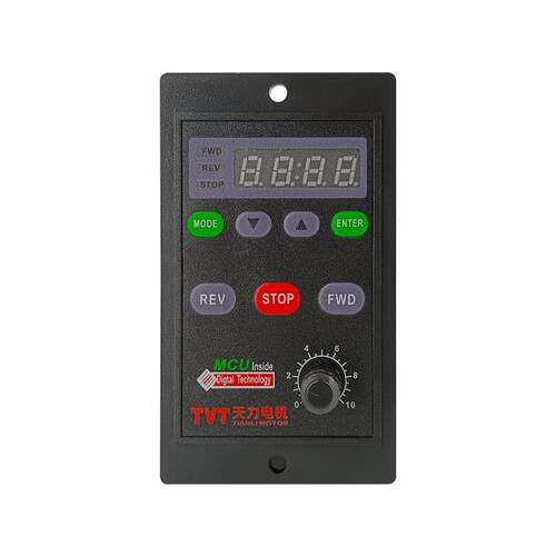 新款变速器6w-200w天力智能数显变频调速器ux52单相交流220v包邮