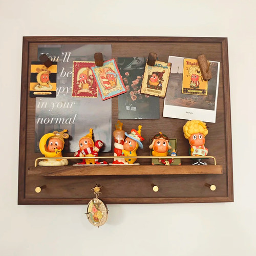 胡桃木左右开门电闸盒遮挡