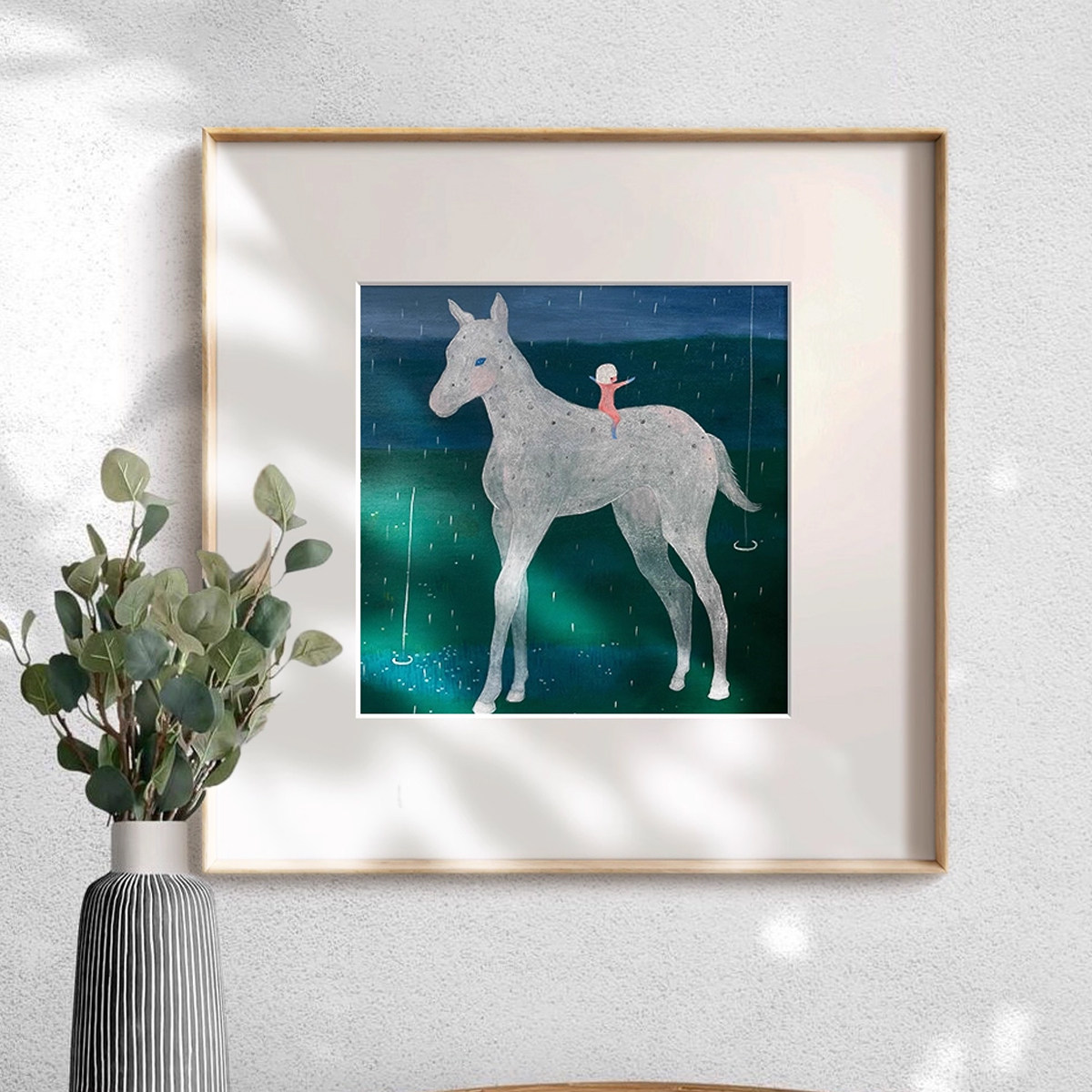 现代简约客厅装饰画小众艺术粉色治愈卧室床头挂画玄关餐边柜摆放,家居饰品,现代装饰画,淘宝优惠券,粉丝福利购,淘宝优惠卷