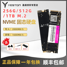 盈通M.2 500G nvme 250G台式机笔记本M2固态硬盘256G 512G 1T 2T