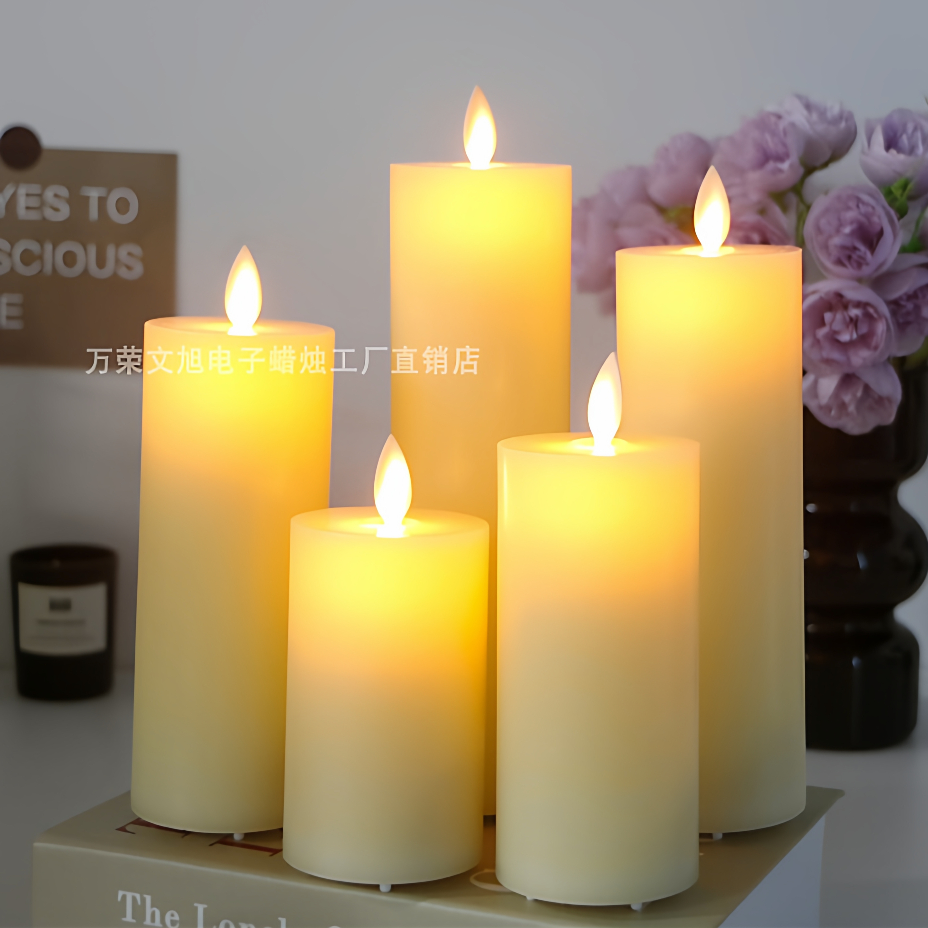 浪漫氛围装饰led电子蜡烛灯