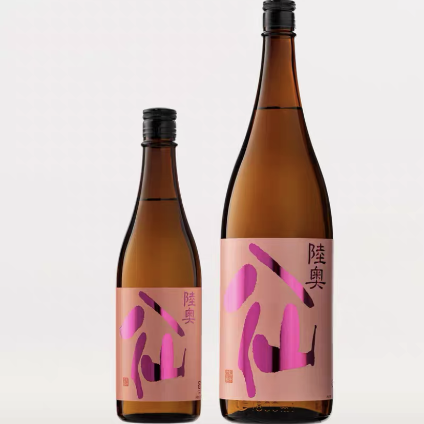 陆奥八仙粉标红标纯米酒720-1800ml 日本原装进口日式清酒