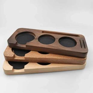 58mm Cloth Holder Handle Tamper Powder Wood Coffee