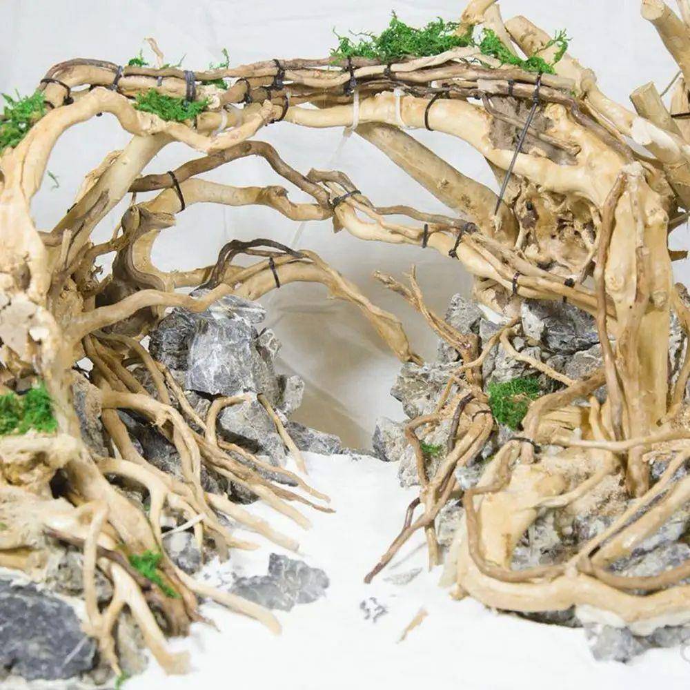 N1N Artwork Decor Fish Tank Ornament Reptile Aquarium Decora