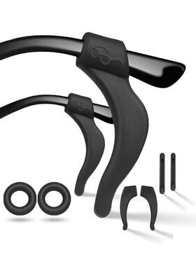 Anti-slip glasses holder, silicone ear hooks to prevent slip