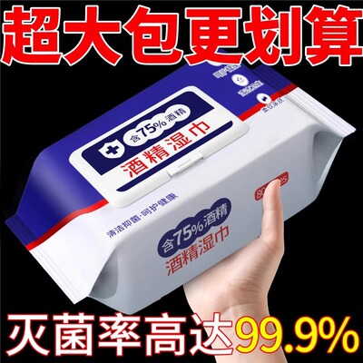 75% Alcohol Disinfecting Wipes for Office and Home Use, Hy