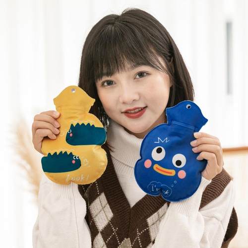 Large 3D Inca Hot Water Bottle, Fillable Student Hand Warmer