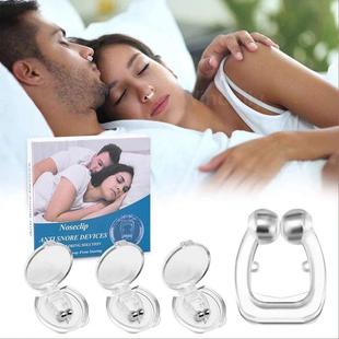 Stopper Magn Snore Clip Anti Nose Snoring ronquidos Silicone