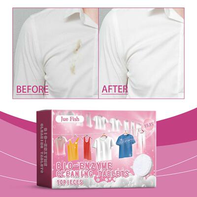 Jue Fish Bio-Enzyme Laundry Detergent Sheets - Quickly Remov