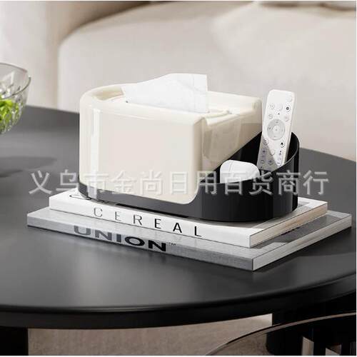 Luxurious and high-end tissue box for living room and bathro