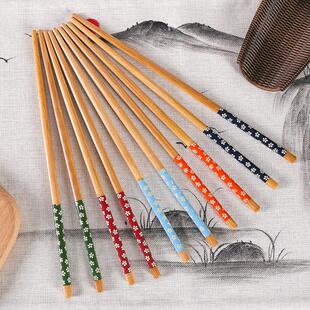 Kitchen dining utensils, home bamboo frying chopsticks, Japa