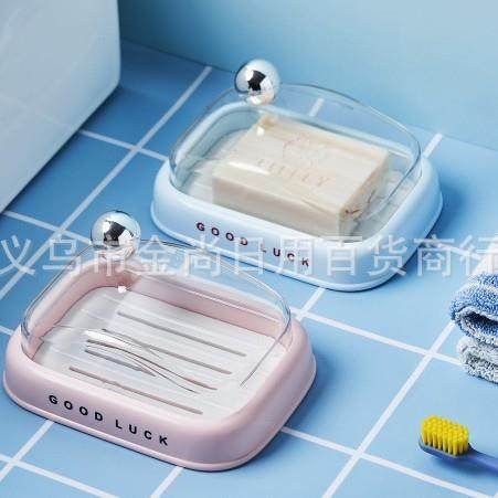 Creative Lucky Soap Box with Heat Shrink for Home Bathroom,