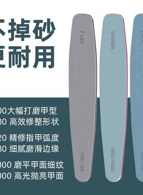 Nail file, nail buffer strips, manicure sticks, polishing an