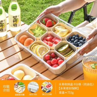 Sealed Bento Box for Convenient Outings: Fruit Compartment S