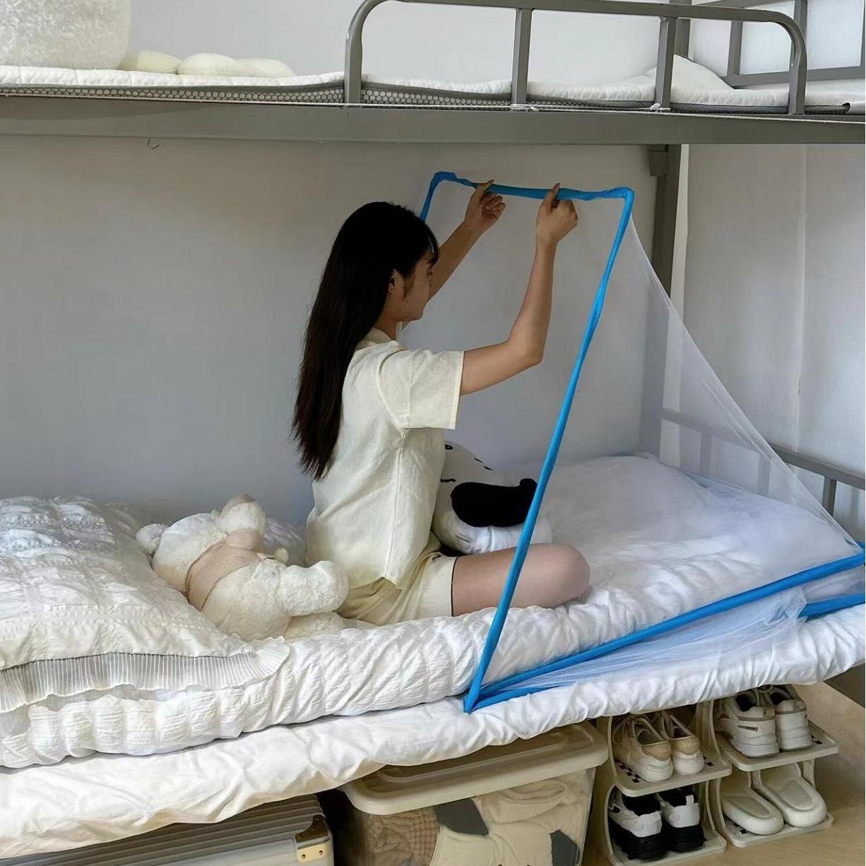 2023 New Model Foldable Mosquito Net for Home Use, No Instal